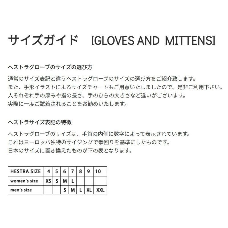 HESTRA（ヘストラ） 【エントリーでP最大17倍！27日〜】HESTRA スキー