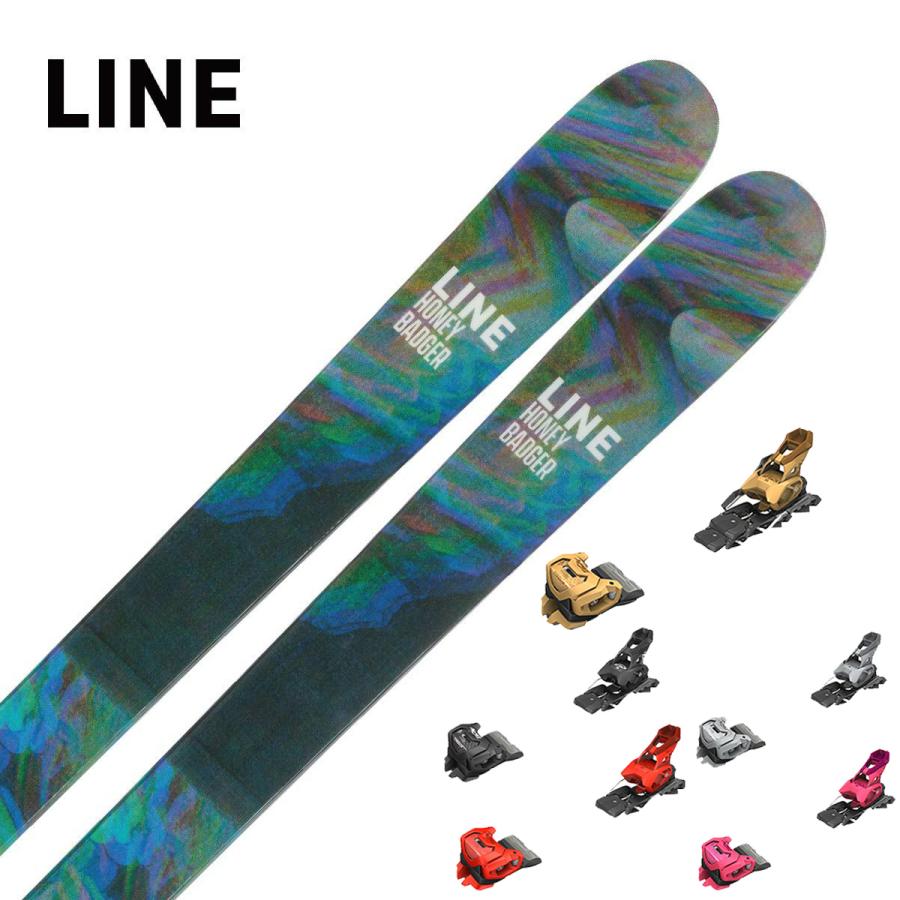 LINE ライン スキー板 メンズ レディース 2024 HONEY BADGER
