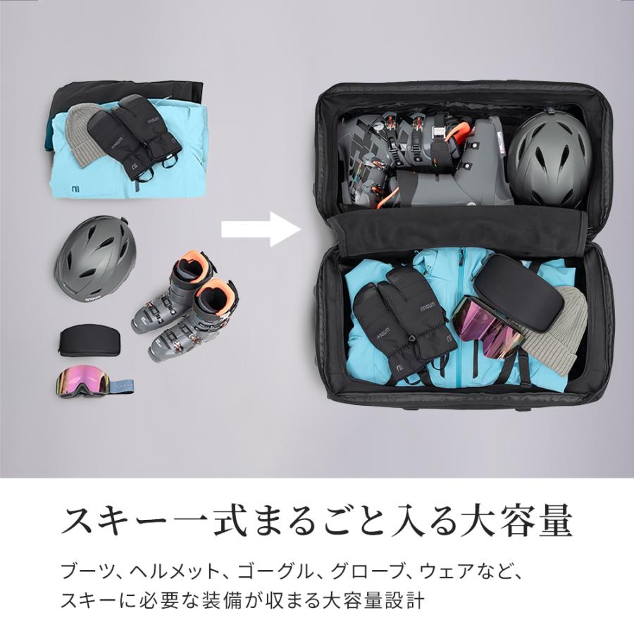 NNOUM ノアム 2026 キャスター付きバック NN25FKCB01 Carry Bag 100L