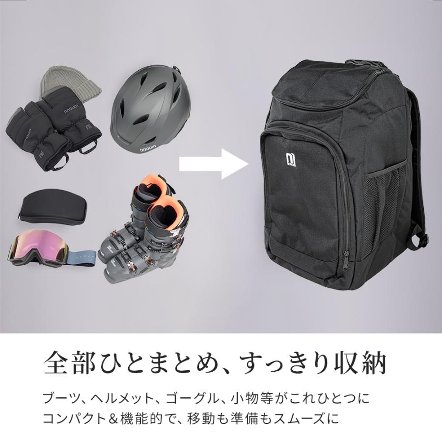 NNOUM ノアム 2026 スキーバッグ バックパック NN25FKHB01 スキー