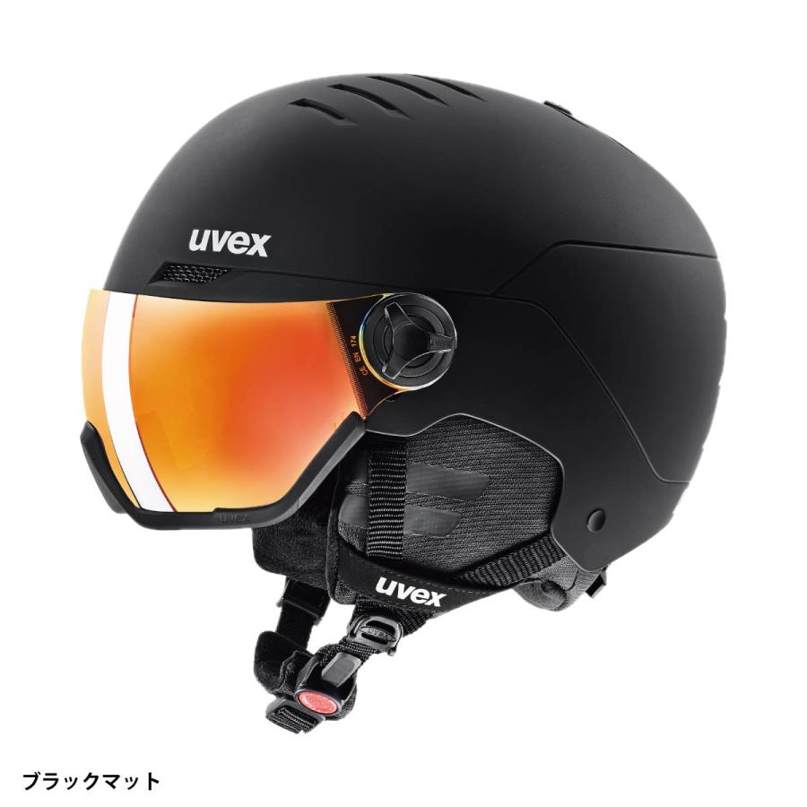 uvex wanted visor バイザーヘルメット（写真追加しました） UVEX（ウベックス） スキーヘルメット メンズ レディース＜2027