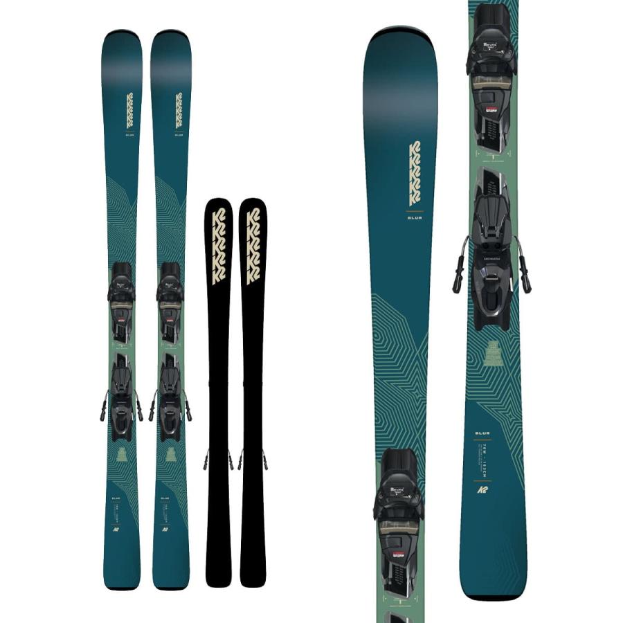 【早期予約】K2 ケーツー スキー板 レディース＜2027＞BLUR 76 W QUIKCLIK FREE / [KS251282] + M3 10 Compact Quikclik 80mm ビンディング セット 取付無料 | K2（スキー、スノーボード） | 01
