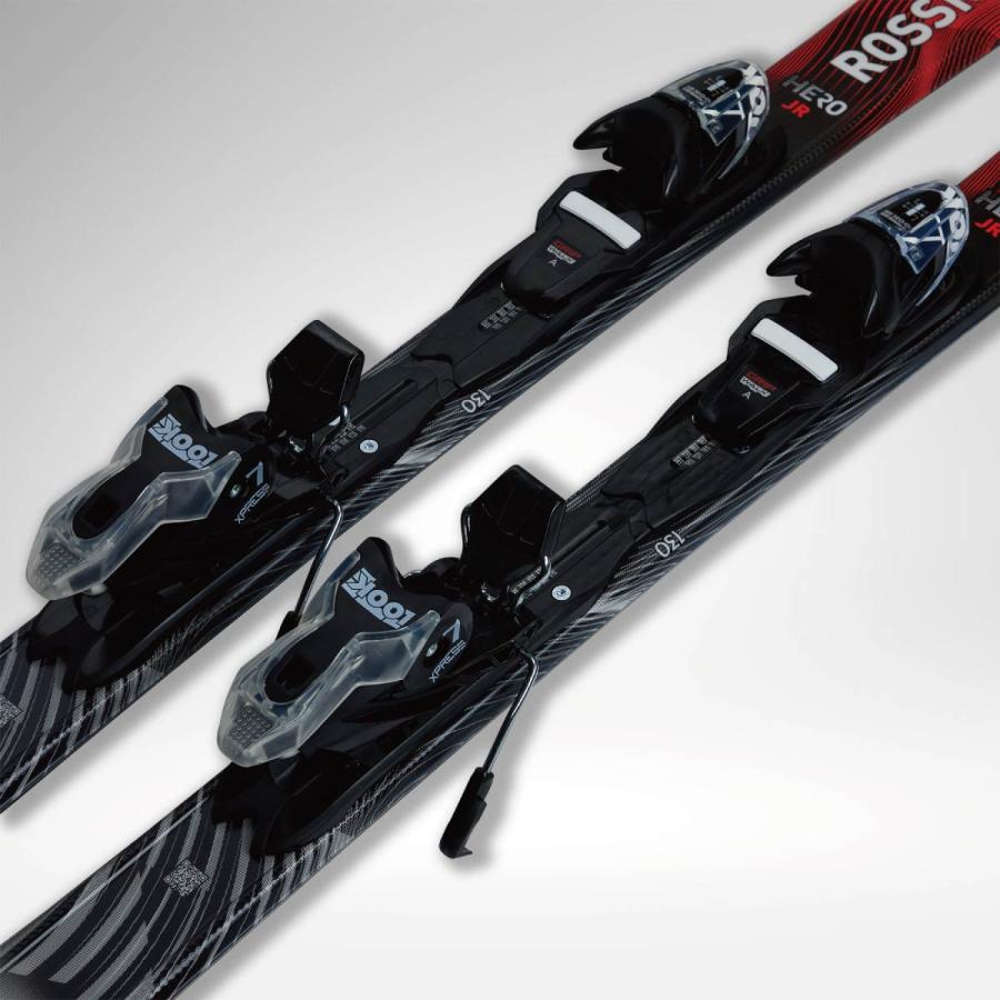 【早期予約】ROSSIGNOL ロシニョール スキー板 キッズ ジュニア＜2027＞HERO JR 140-150 / [RAPJY01] + XPRESS JR + XPRESS 7 GWビンディング セット 取付無料_5