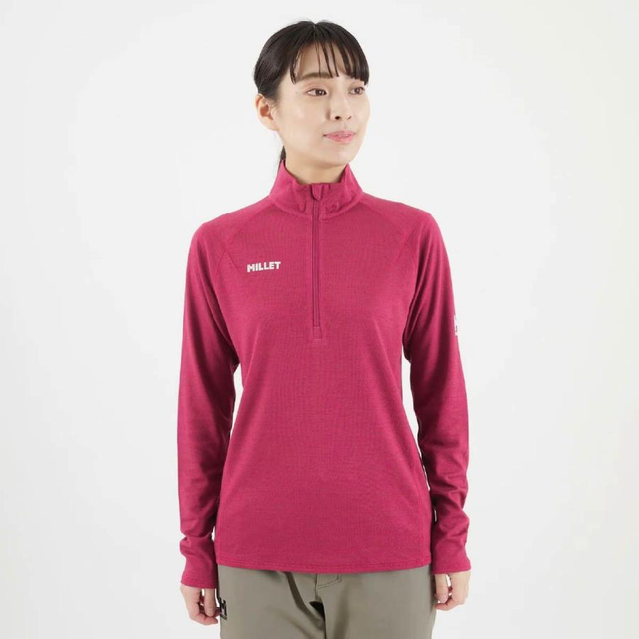 ミレー MILLET スキーウェア トップス レディース ＜2026＞MIV02142 / UBIC WOOL DUAL ZIP W / ウビック ウール デュアル ジップ_3
