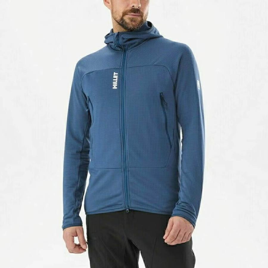 ミレー MILLET スキーウェア トップス メンズ ＜2026＞MIV9024 / FUSION GRID HOODIE M / フュージョングリッド フーディ | MILLET | 03