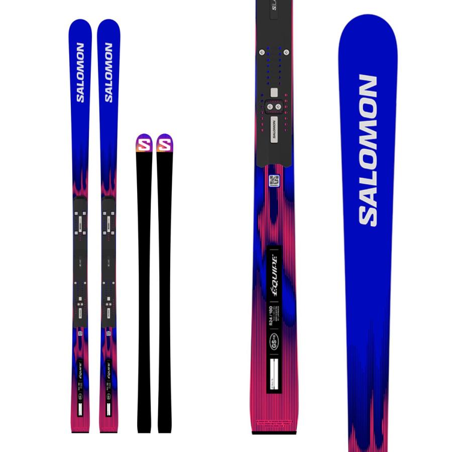 SALOMON サロモン スキー板 ジュニア【U16/U14】＜2027＞EQUIPE FIS GS /【L49188+】+ PL26 + ICON RS 12 ビンディング セット 取付無料【FIS対応】 | SALOMON | 01
