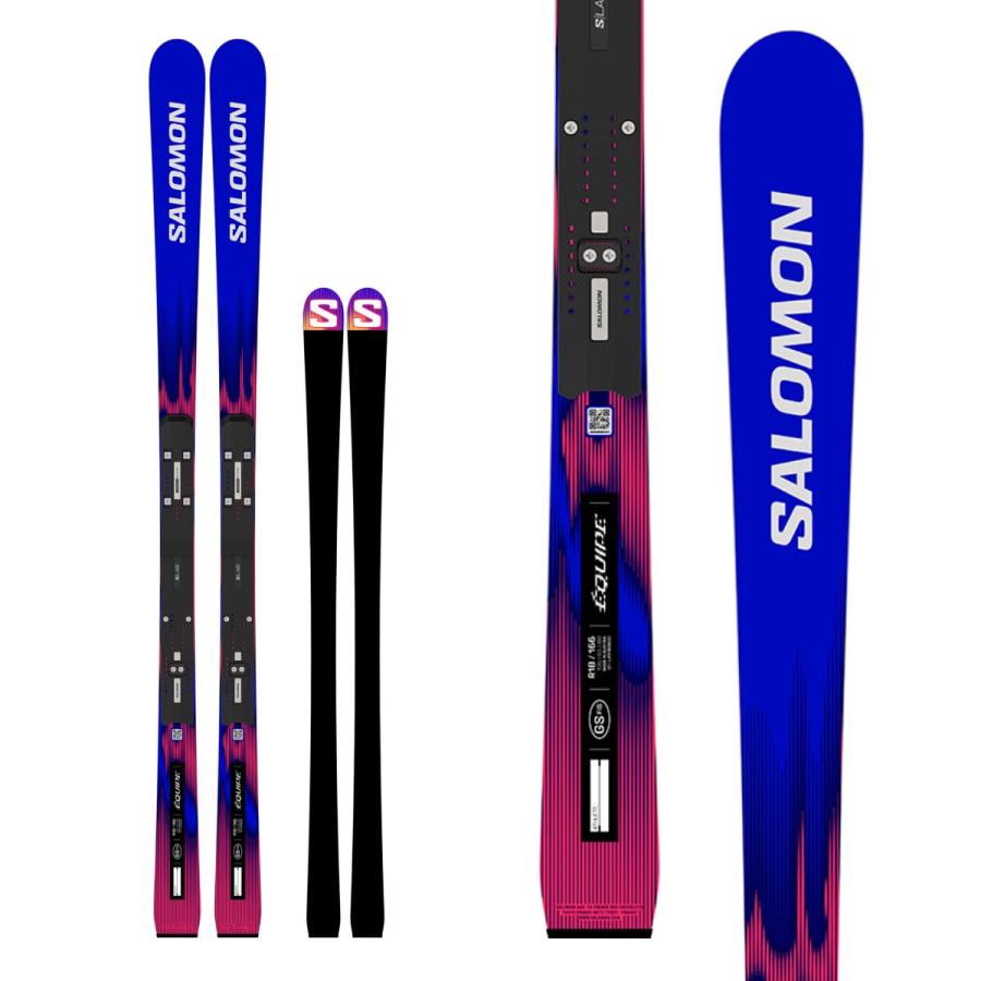 SALOMON サロモン スキー板 ジュニア【U14】＜2027＞EQUIPE FIS GS /【L49188+】+ PL26 + ICON RS 12 ビンディング セット 取付無料【FIS対応】 | SALOMON | 01