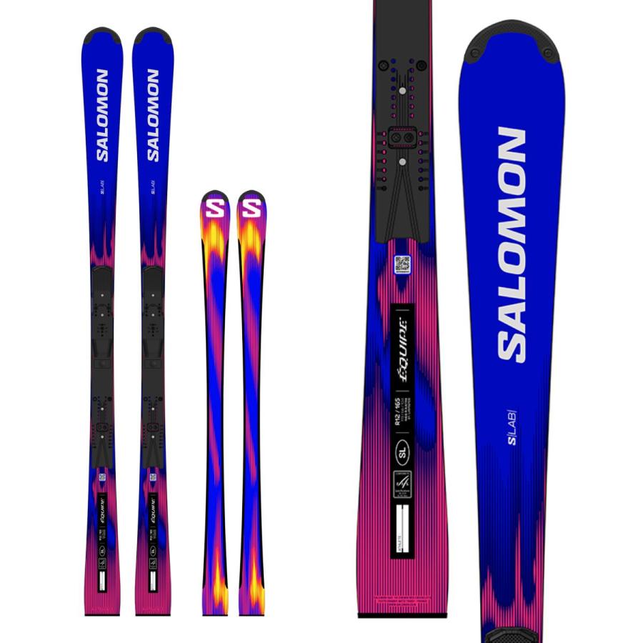 SALOMON サロモン スキー板 メンズ レディース＜2027＞S/LAB EQUIPE FIS SL/【L49192100+】+P98+ICON RS 16 ビンディングセット取付無料【FIS対応】 | SALOMON | 01