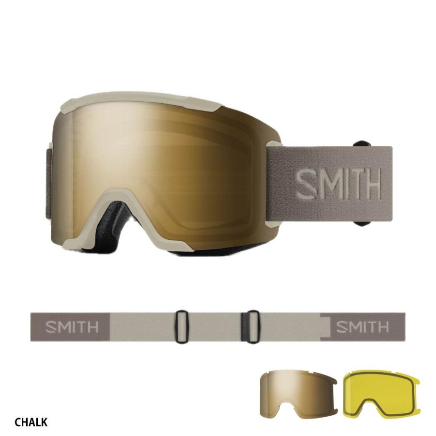 SMITH スミス スキーゴーグル メンズ レディース＜2027＞Squad / スカッド / スペアレンズ付【ASIAN FIT】【ミラー】 日本正規品 | SMITH（ヘルメット、サングラス） | 04