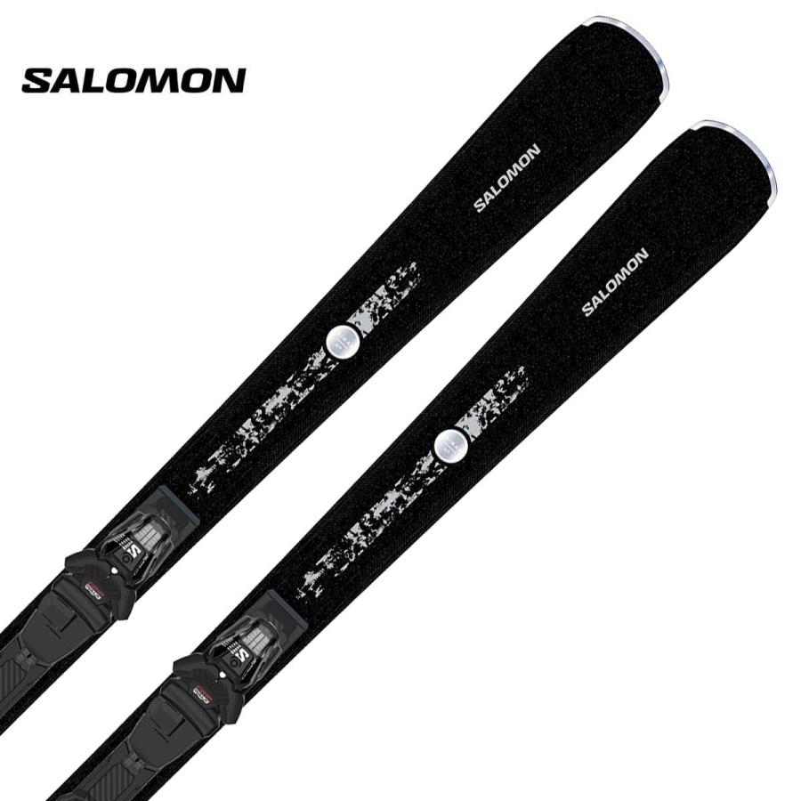 SALOMON サロモン スキー板 レディース＜2027＞S/MAX No8 BLACK/【L45416100+】+Easytrak+M10 GW ビンディングセット 取付無料【グリップウォーク対応】 | SALOMON