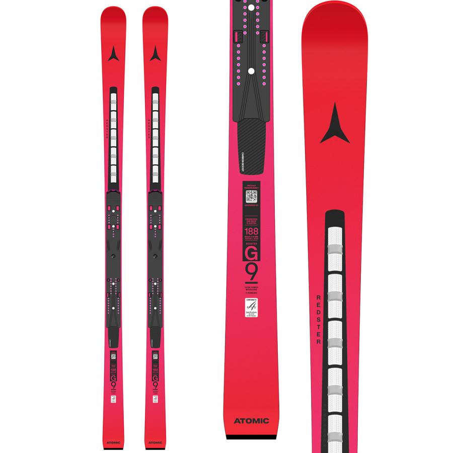 【早期予約】ATOMIC アトミック スキー板  レディース ＜2027＞ REDSTER G9 FIS REVOSHOCK W 188 / AA0030560 + ICON RS 16 ビンディング セット_1