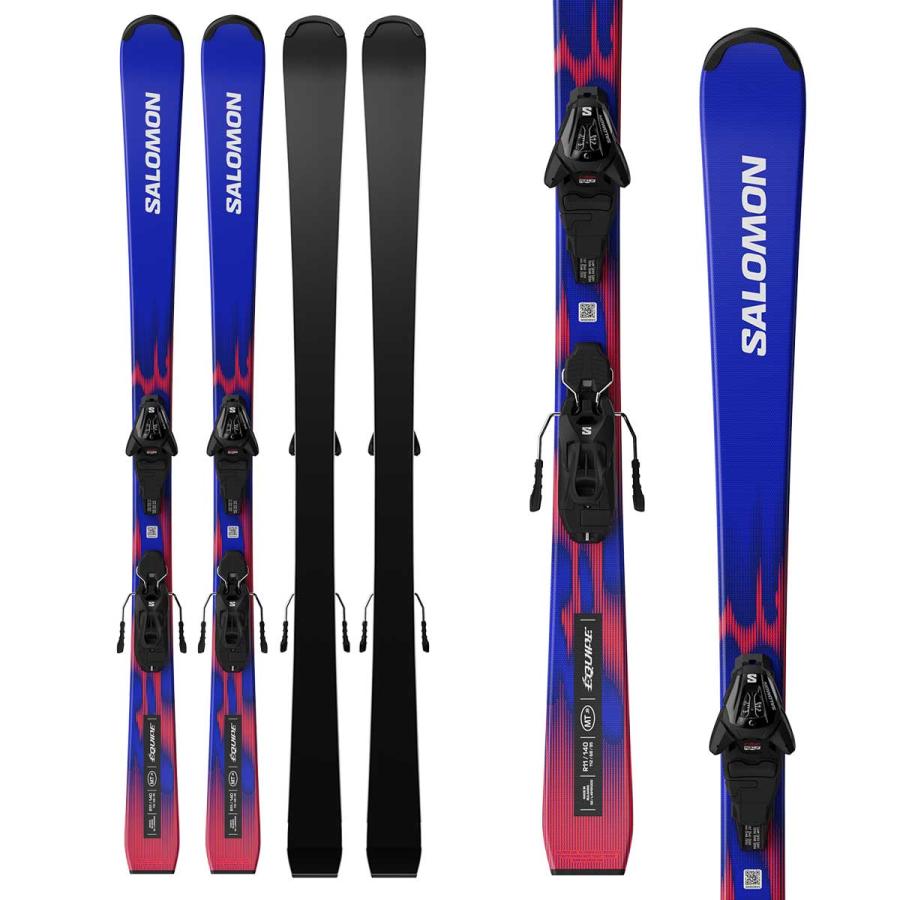 SALOMON サロモン スキー板 キッズ ジュニア＜2027＞EQUIPE MT JR【L45421500+】+ L6 GW ビンディング セット 取付無料【グリップウォーク対応】 | SALOMON | 01