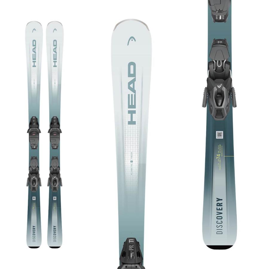 HEAD ヘッド スキー板 メンズ レディース＜2027＞Discovery 74 AM BB-PR / [315176] + PR 11 GW G-85 ビンディング セット 取付無料 | HEAD | 01