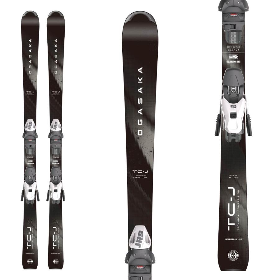 【早期予約】OGASAKA オガサカ スキー板 キッズ ジュニア＜2027＞TC-J ＋ JRS BASE M + JRS7.5 GW CA ビンディング セット 取付無料【グリップウォーク対応】_1