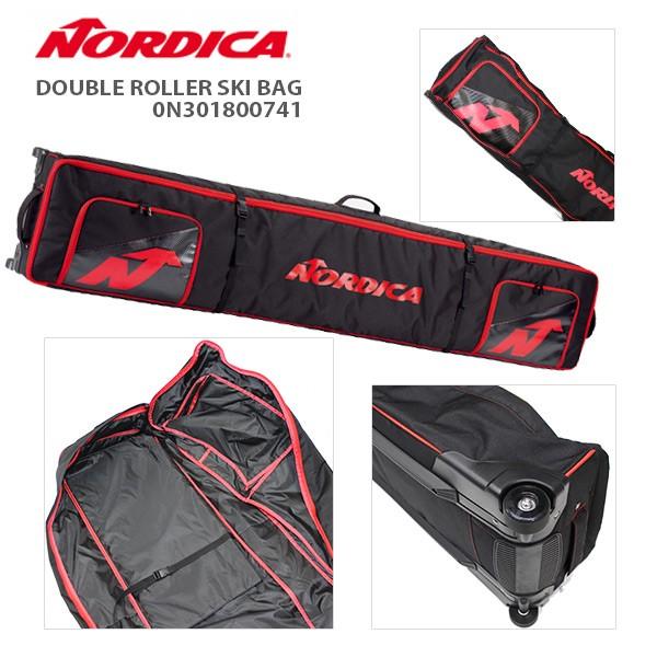 nordica double roller ski bag