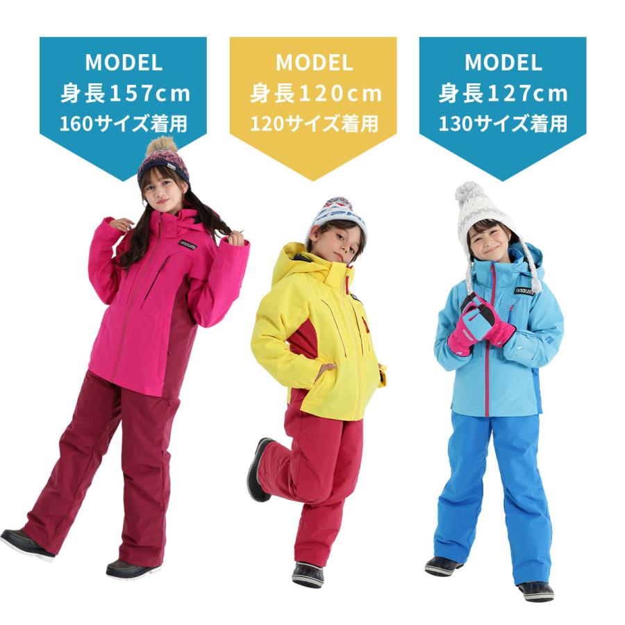 NNOUM スキーウェア キッズ ジュニア 上下セット スノーウェア NNOUM スキーウェア キッズ ジュニア 上下セット スノーウェア