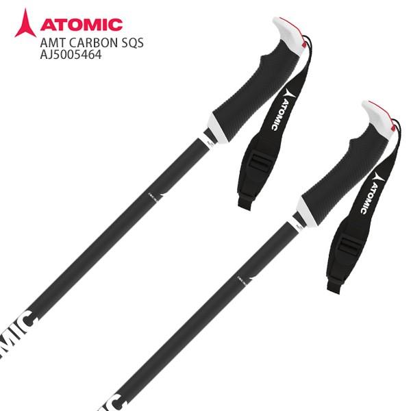 ATOMIC アトミック スキー スーパーセール期間限定 ポール ストック 2021 AMT 高品質 BLACK 20-21 CARBON AJ5005464 WHITE SQS