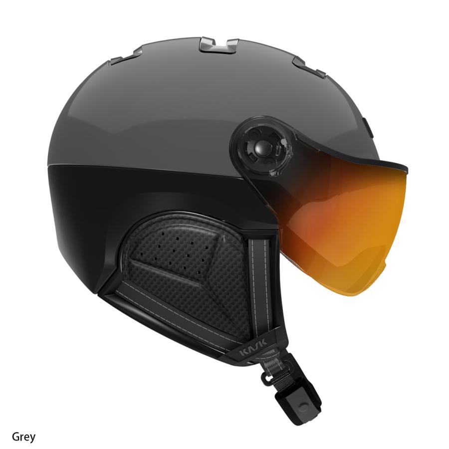 スキー ヘルメット メンズ レディース KASK カスク KA-SHE62 / PIUMA R MONTECARLO〔モンテカルロ〕 バイザー付き スノーボード 破格セール 日本正規品の画像