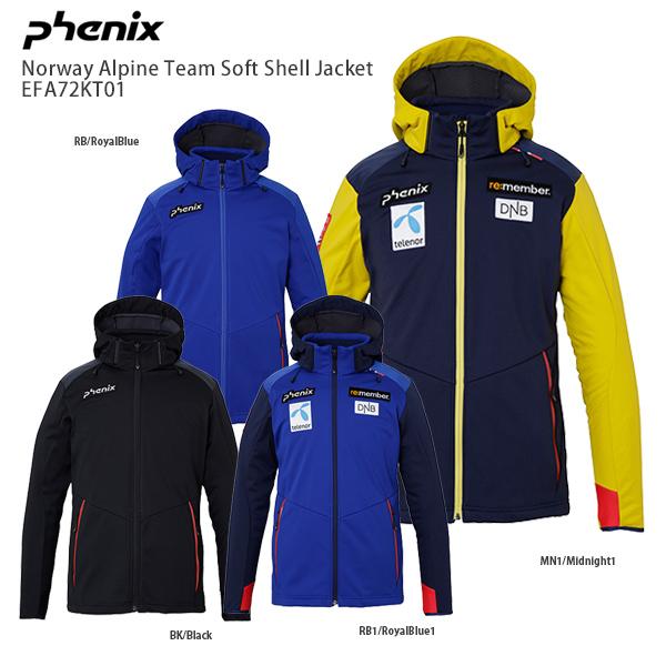 スキー ミドルレイヤー PHENIX フェニックス 2021 EFA72KT01 Norway Alpine Team Soft Shell