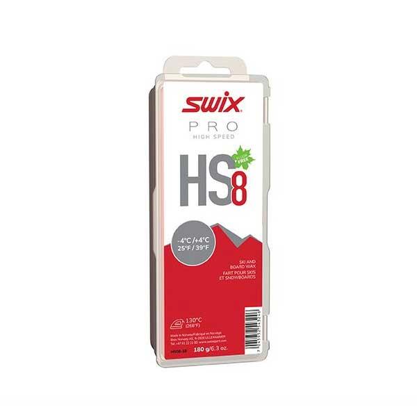 SWIX スウィックス ワックス PRO High Speed HS HS08-18 HS8 レッド180g 固形 スキー スノーボード スノボ | SWIX | 02