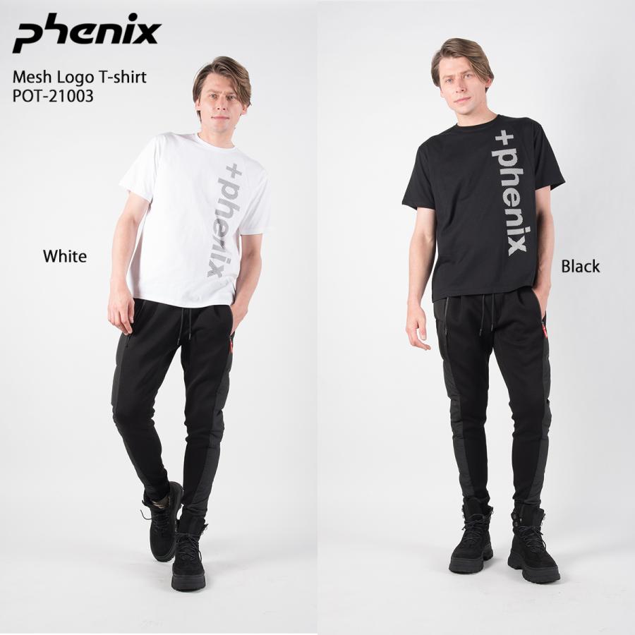 1020円 激安正規品 1020円 安い PHENIX フェニックス Tシャツ 2022 Mesh Logo T-shirt POT-21003 21-22 旧モデル
