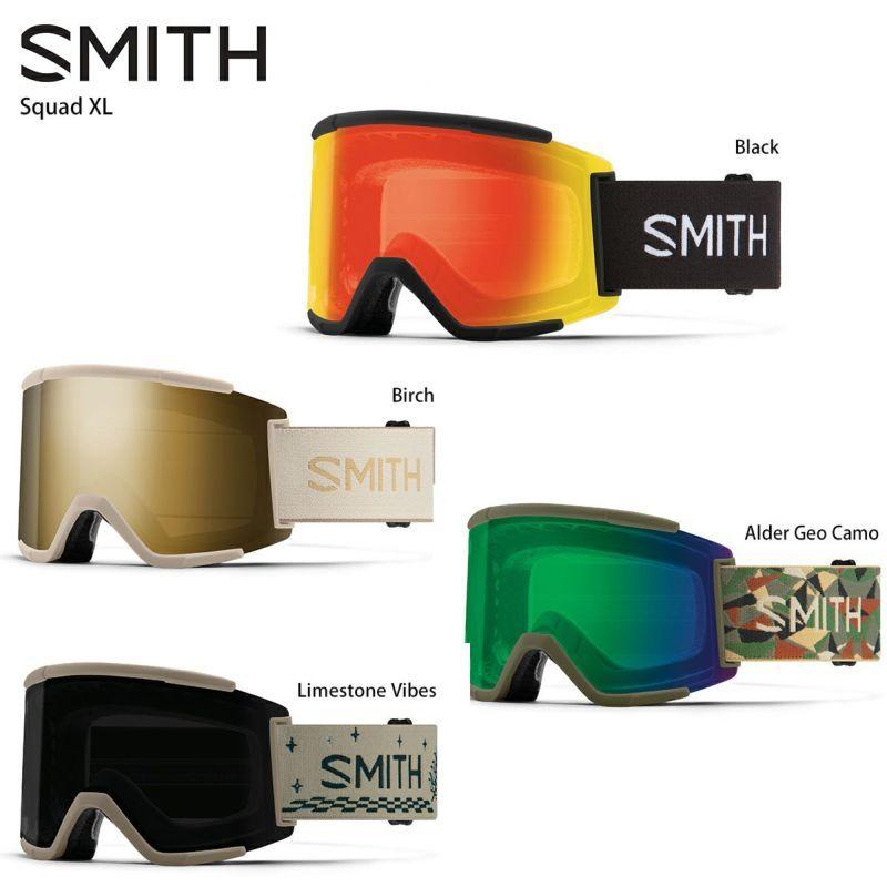 スミス 2022 Squad  旧モデル スノーボード  メンズ レディース SMITH  日本未発売 スキー ゴーグル  MAG TNF スカッド  マグ スペアレンズ付 21-22