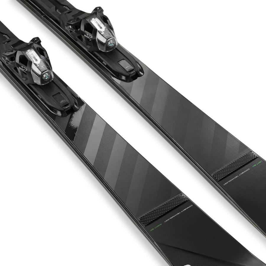 サロモン　DEMO カービングスキー板　165cmビンディング付 ELAN 165cm カービングスキー DEMO SL FUSION ビンディング付き板