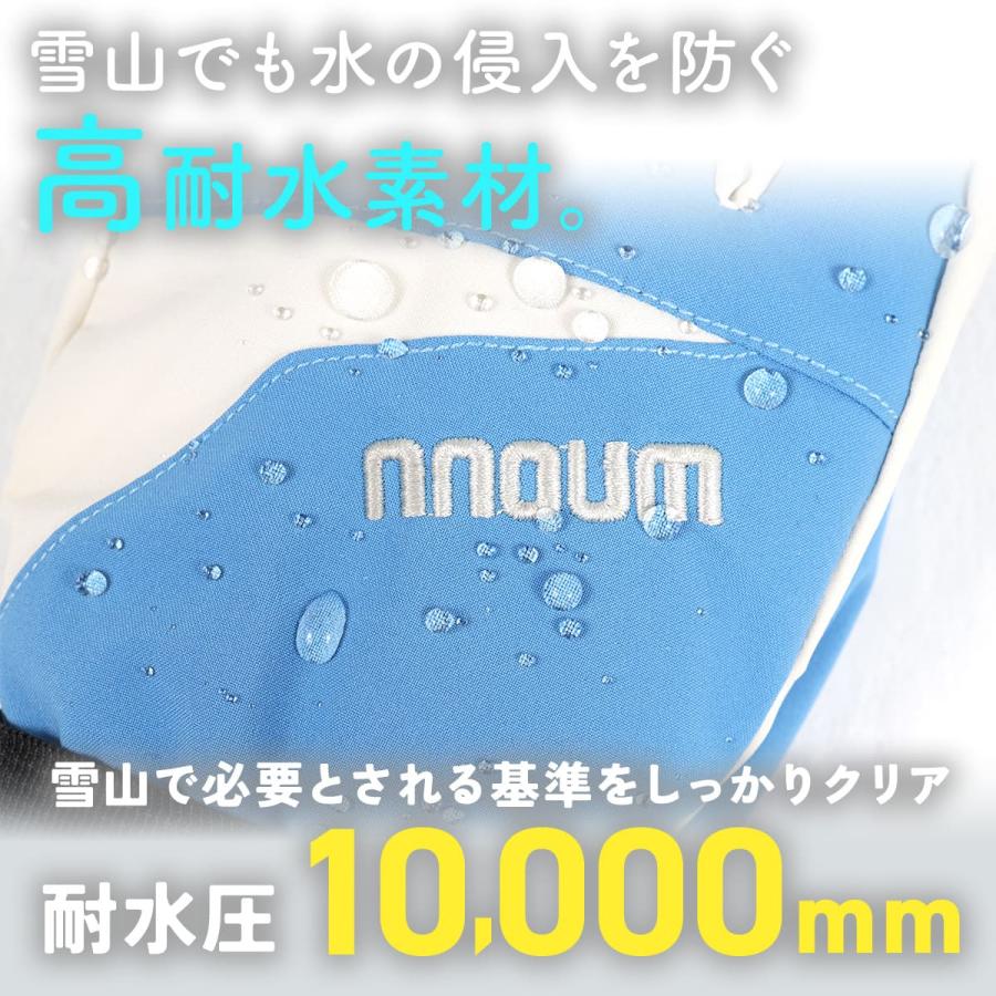 スキー グローブ スノーボード スノボ グローブ 手袋 レディース 耐水圧10000ml NNOUM ノアム アウトドア 5本指 暖かい 軽量 防寒 スノーグローブ | NNOUM | 14
