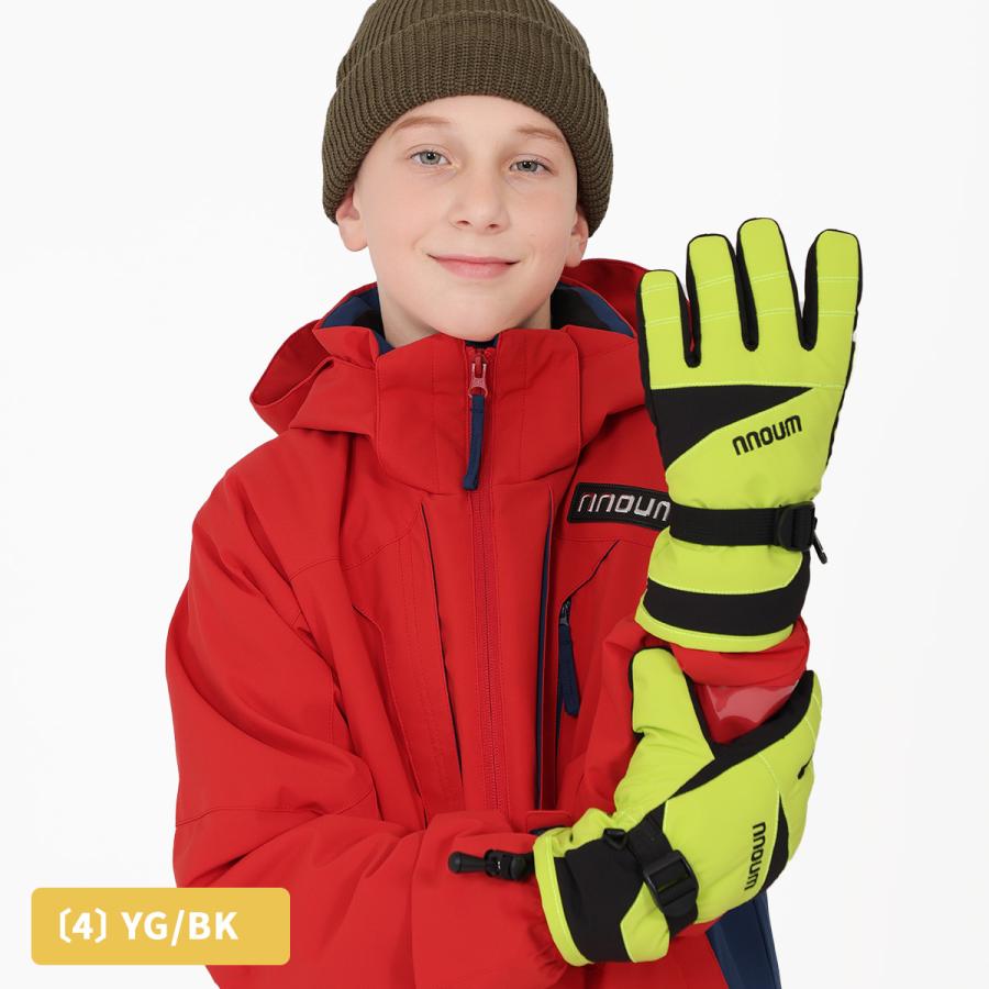 NNOUM スキー グローブ スノーボード スノボ キッズ ジュニア 手袋