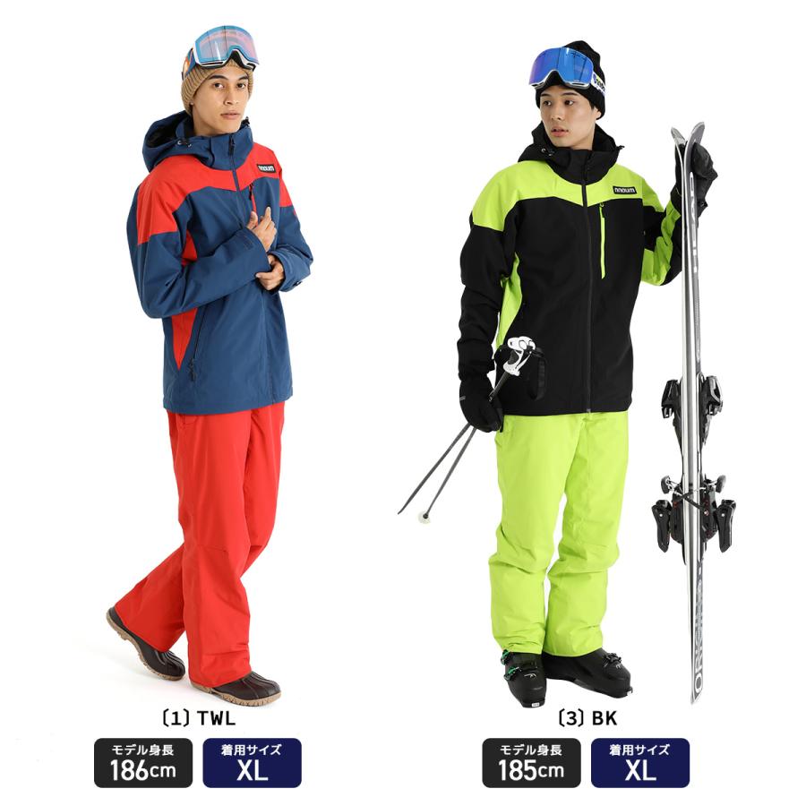 NNOUM スキーウェア メンズ レディース 上下セット ノアム 耐水圧
