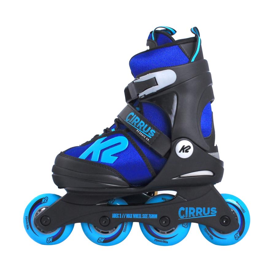 K2〔ケーツー〕インラインスケート ジュニア CIRRUS BOYS【サイズ調整可能】【送料無料】BLUE スキー用品専門タナベスポーツ - 通販 -  PayPayモール