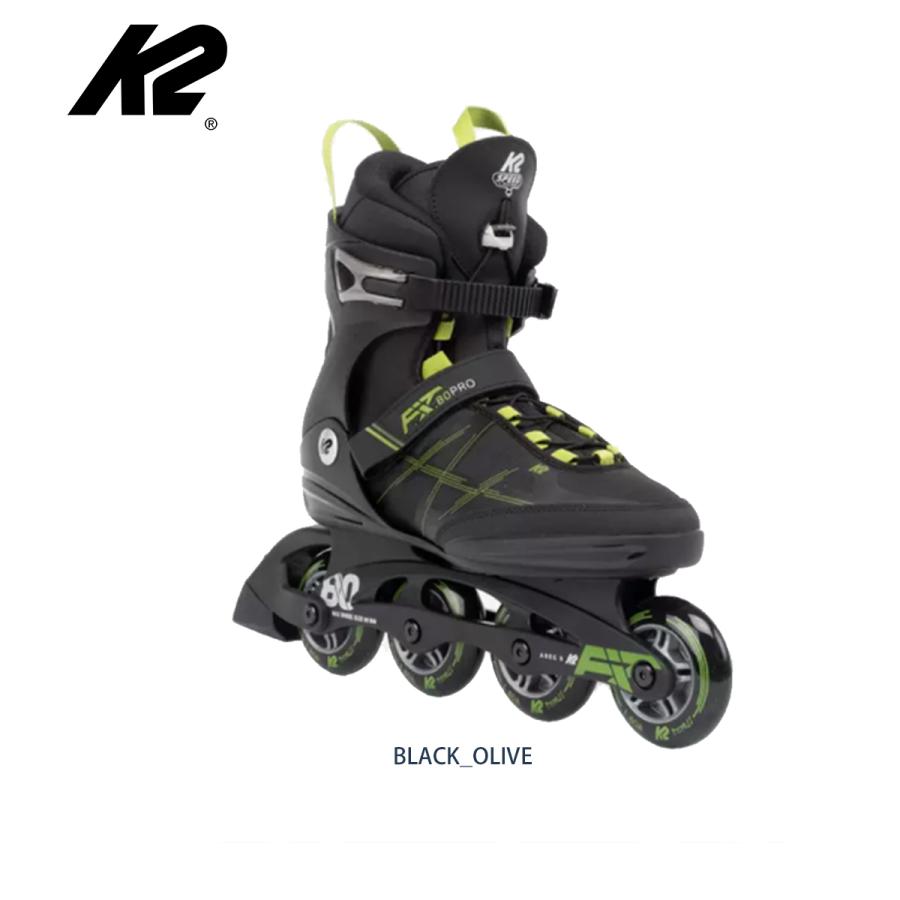 K2 K2〔ケーツー〕インラインスケート F.I.T. 80 PRO ローラースケート 
