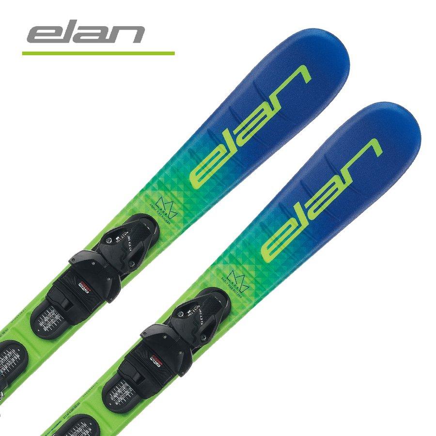 ELAN エラン スキー板 キッズ ジュニア ＜2024＞ JETT JRS + EL 4.5 GW 