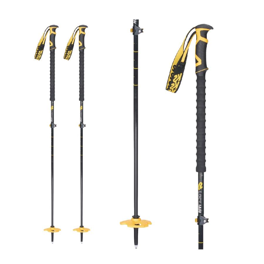 K2 BACKSIDE スキー ストック バックカントリー用 伸縮式 K2 BACKSIDE