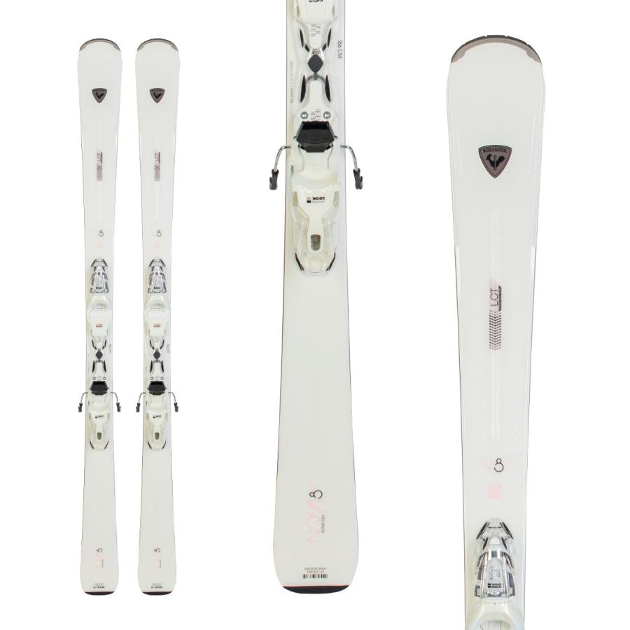 ROSSIGNOL ロシニョール スキー板 レディース ＜2024＞NOVA 8 CA + XPRESS W 11 GW ビンディング セット 取付無料 グリップウォーク対応 23-24 NEWモデル｜tanabesp｜02