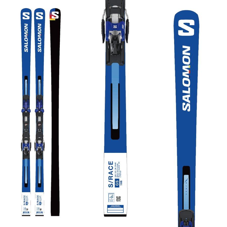SALOMON サロモン スキー板 ＜2023＞ S/RACE FIS GS + X16 LAB ビンディング セット 取付無料 2223 旧モデル cd65085スポーツアウトドア専門