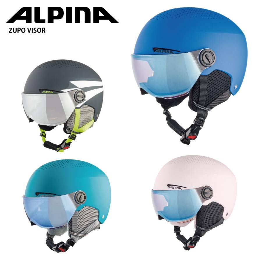 ALPINA アルピナ スキー スノーボード ヘルメットZUPO VISOR