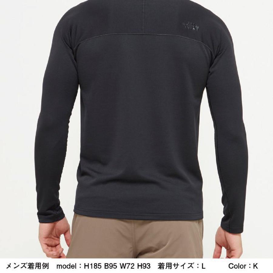 THE NORTH FACE ザ・ノースフェイス アンダーウェア メンズ ＜2023＞ L/S FlashDry Zip Up / L/S フラッシュドライ ジップアップ / NT61911｜tanabesp｜07