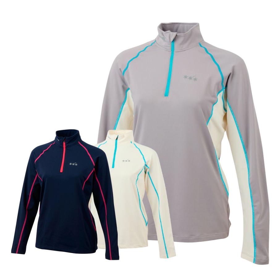 NNOUM スキー アンダーシャツ ウェア キッズ ジュニア 子供 女の子