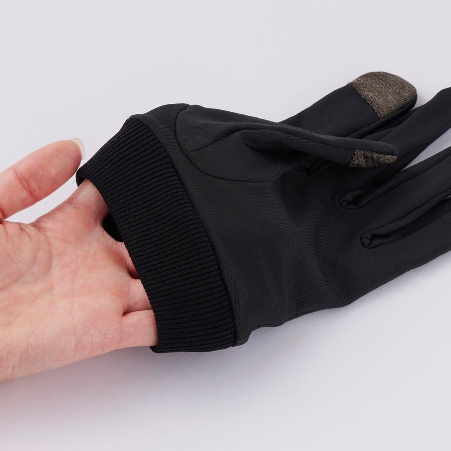 インナー グローブ スキー スノボ スノーボート メンズ レディース 手袋 防寒 保温 NNOUM ノアム 裏起毛 ストレッチ 登山 アウトドア スマホ対応 | NNOUM | 07