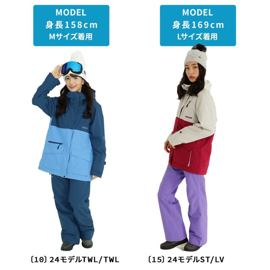 NNOUM スキーウェア レディース スノーウェア スノーボードウェア 女性