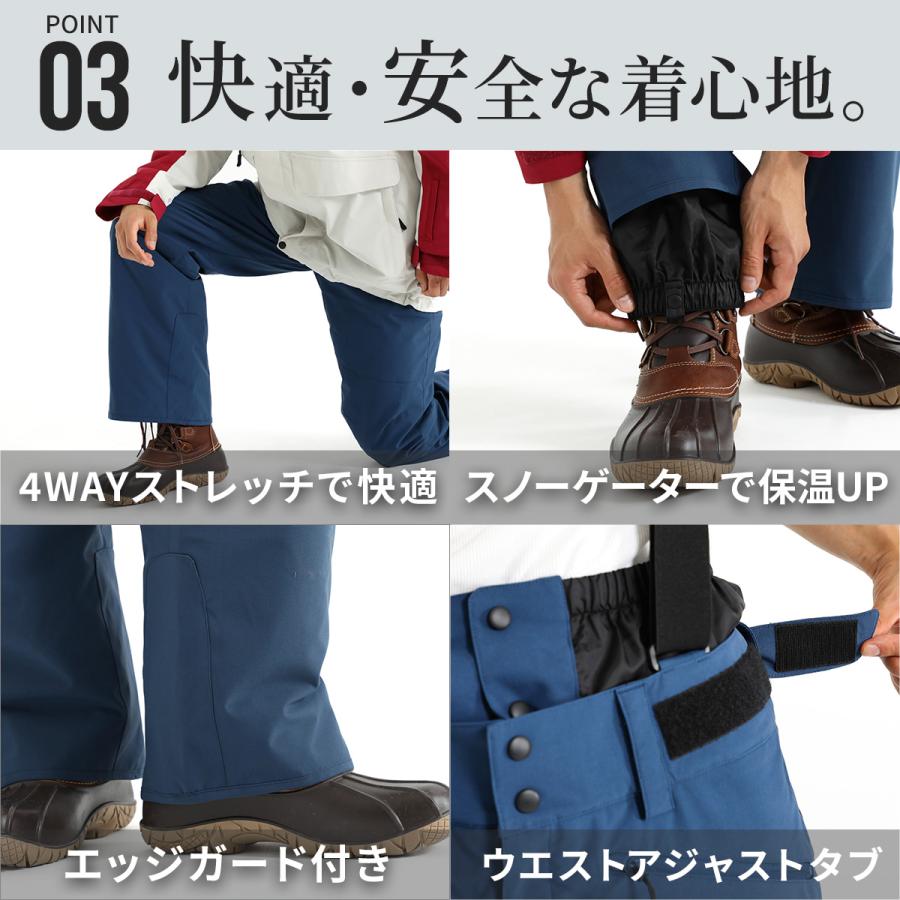 NNOUM スキーウェア メンズ スノーボードウェア スキーウエア