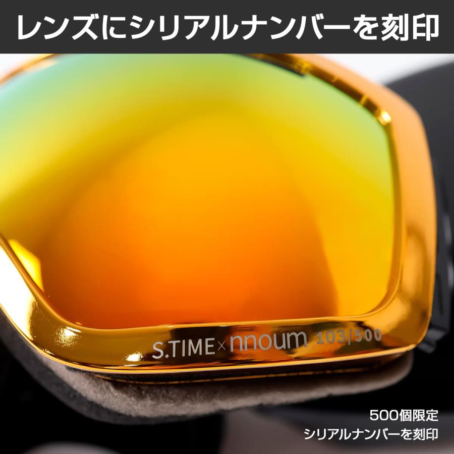 NNOUM スキーゴーグル STIME×nnoum NNOUM ノアム NN22STIMEGL01