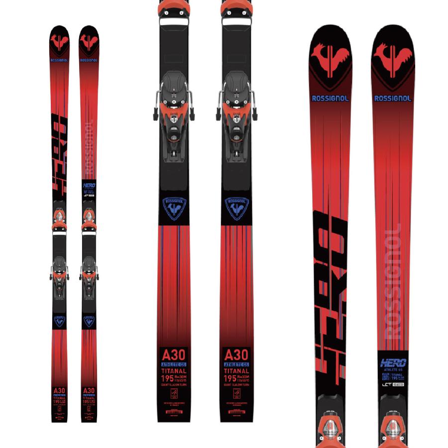 ROSSIGNOL ロシニョール スキー板 GS FIS＜2024＞HERO ATHLETE FIS GS FACTORY + R22 + SPX 15 ROCKERACE HOT RED ビンディング セット 取付無料｜tanabesp｜02