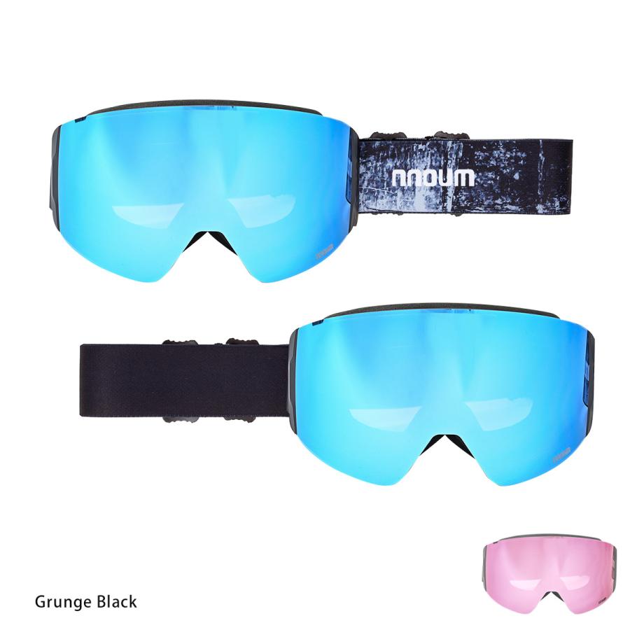 スキーゴーグル スノーボード メガネ 眼鏡対応 NNOUM ノアム A+ 曇り止加工 スペアレンズ付き 収納袋付き | NNOUM | 07