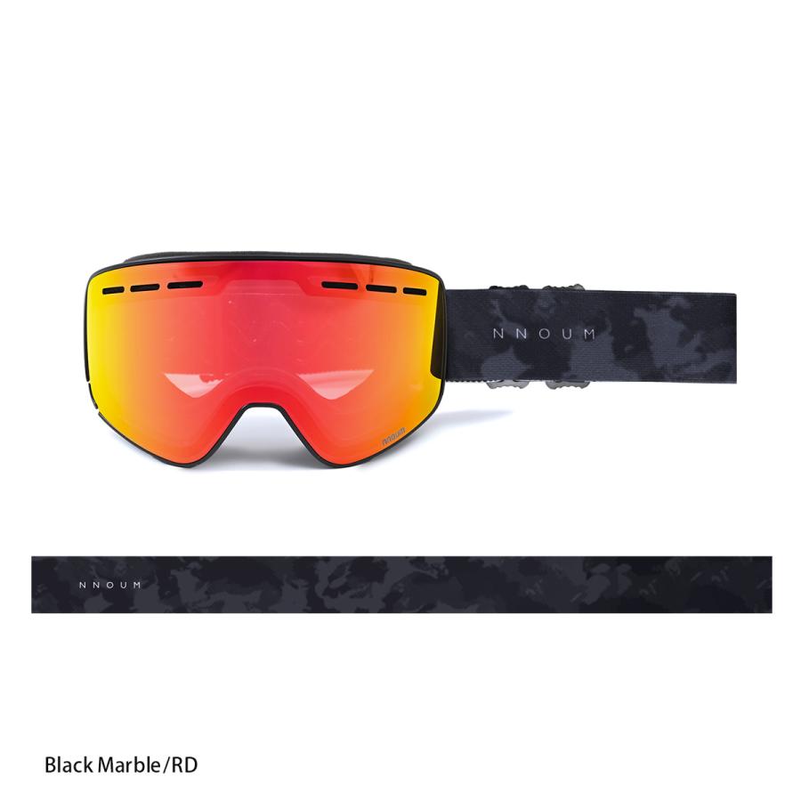 NNOUM スキーゴーグル スノーボード メガネ 眼鏡対応 フレームレス