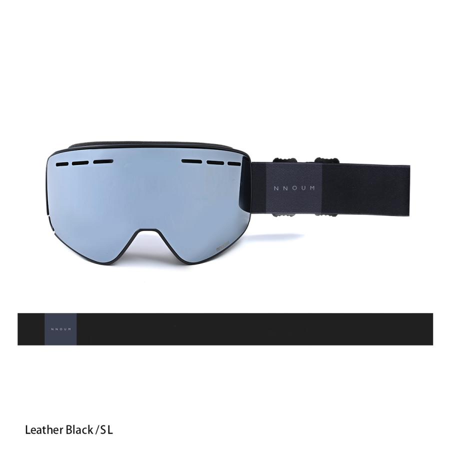 黒 フレームレス スキー・スノーボードゴーグル スキーゴーグル 球面レンズ フレームレス スノーゴーグル 広角視野