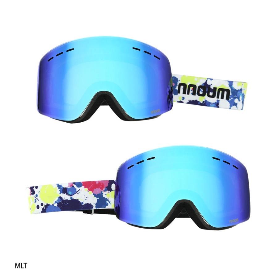 スキーゴーグル スノーボード メガネ 眼鏡対応 フレームレス 平面ダブルレンズ NNOUM ノアム B 曇り止め加工 uvカット 収納袋付き【送料無料】 | NNOUM | 14