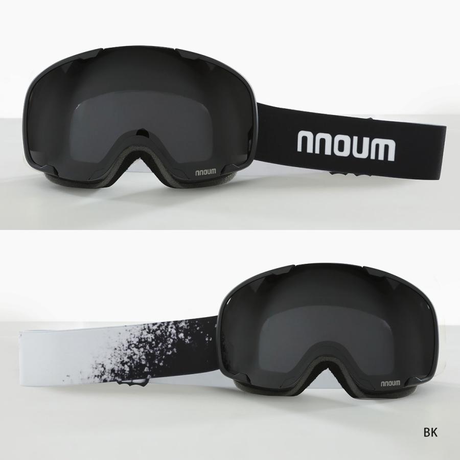 NNOUM スキーゴーグル スノーボード メガネ 眼鏡対応 曇り止加工