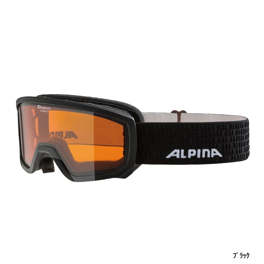 ALPINA（アルピナ） スキーゴーグル キッズ スキー ゴーグル ジュニア